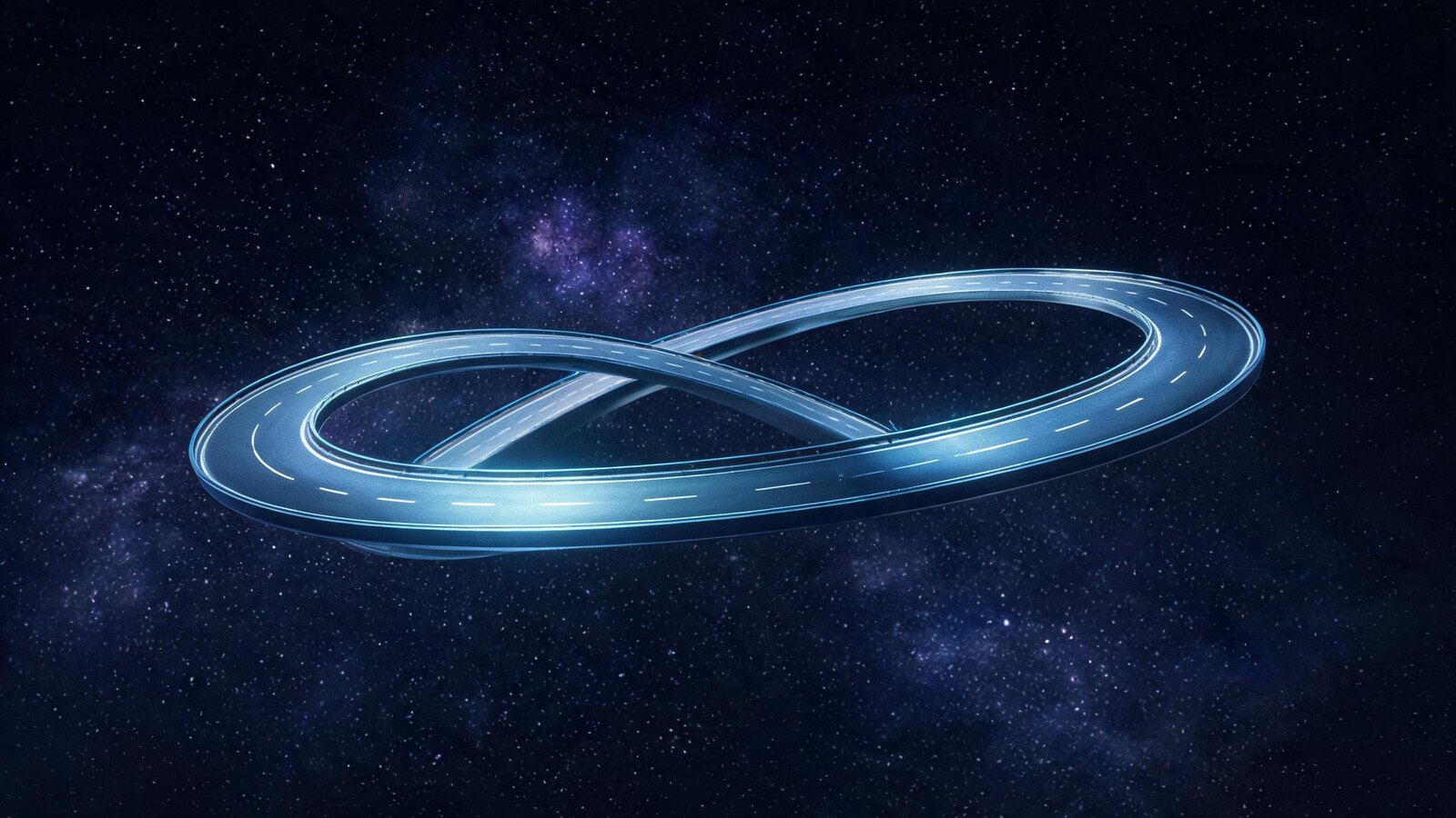 A closed timelike curve: a worldline that returns to its starting point (conceptual illustration)