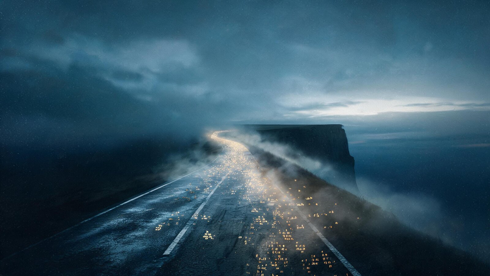 How a prophecy can help bring about its own fulfillment (conceptual illustration)