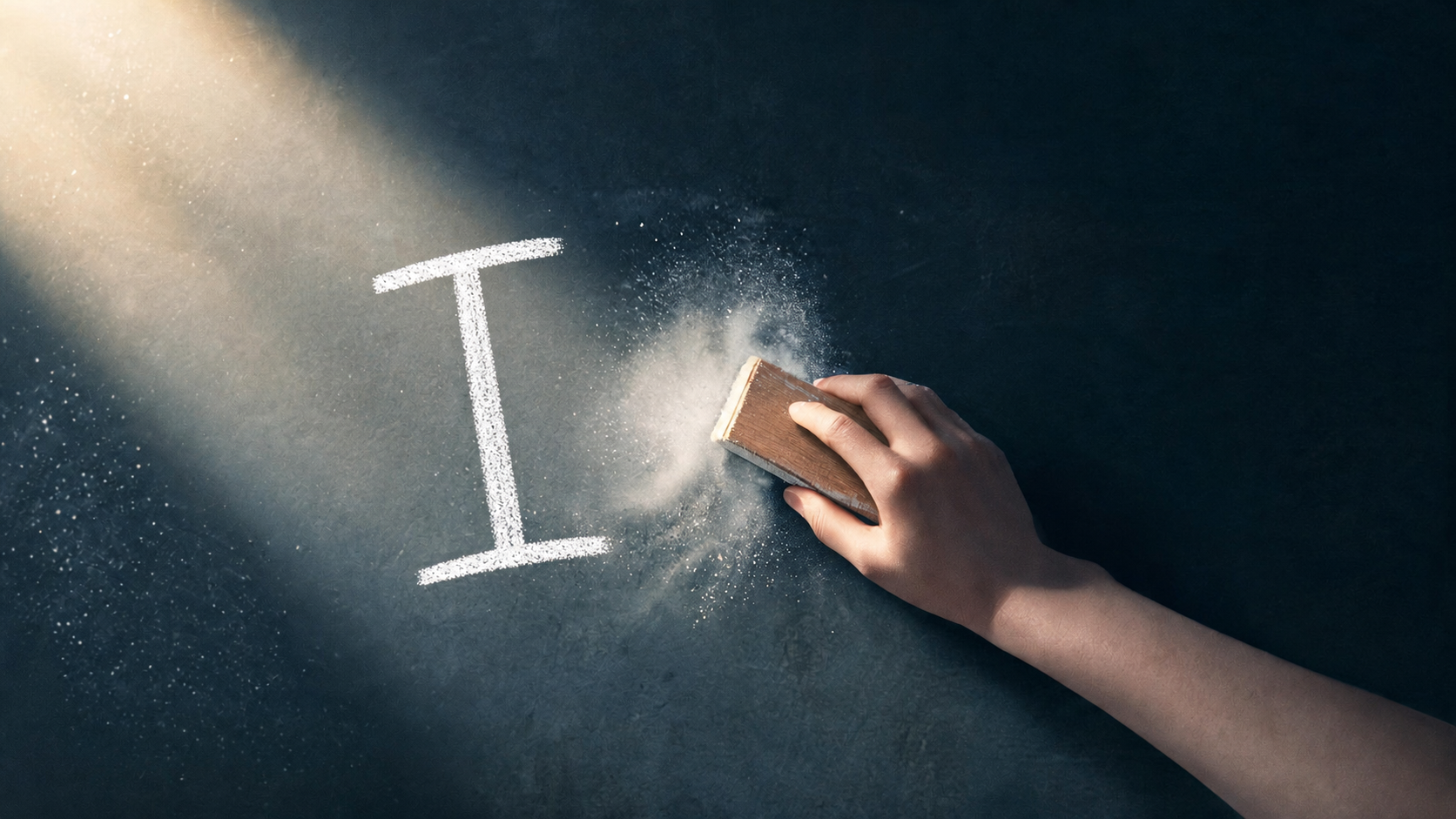 Finding the “I” inside a wish (conceptual illustration)