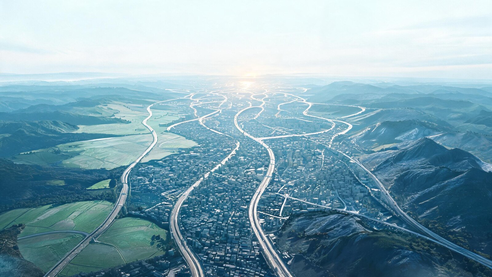 The same ending does not make every journey the same (conceptual illustration)