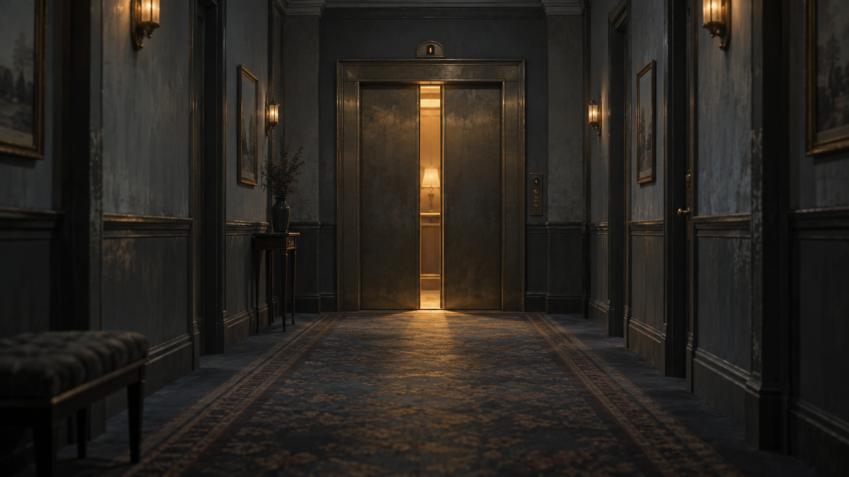 An elevator descending into layered memory